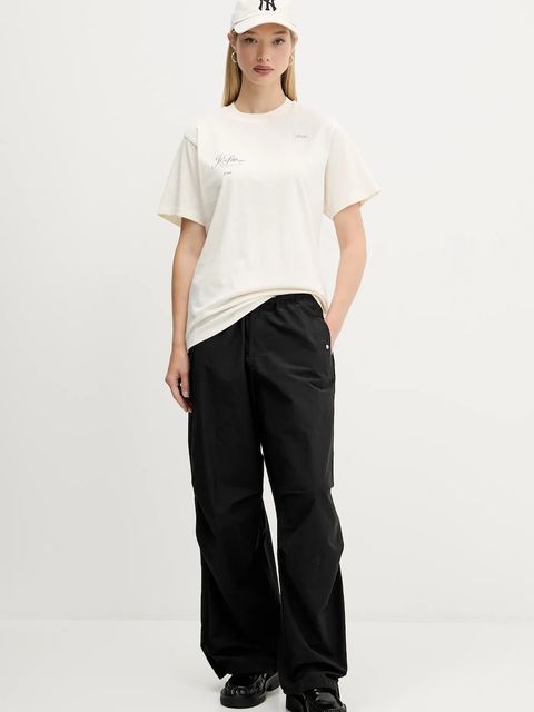 HUGO t-shirt bawełniany damski kolor biały 50545551 - zdjęcie produktu nr 2