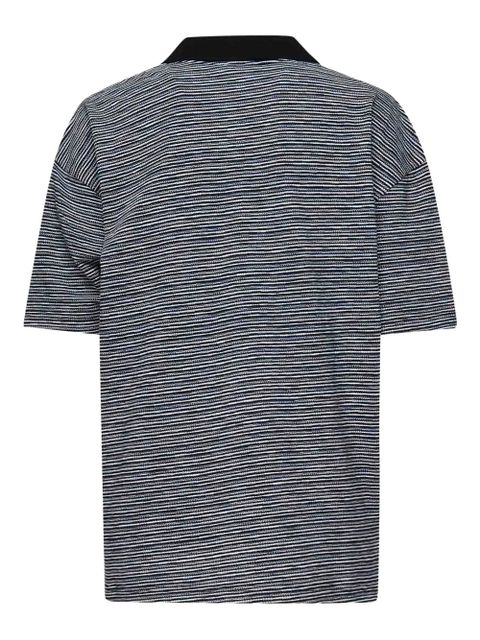 ETRO striped pocket polo shirt - Blue - zdjęcie produktu nr 2