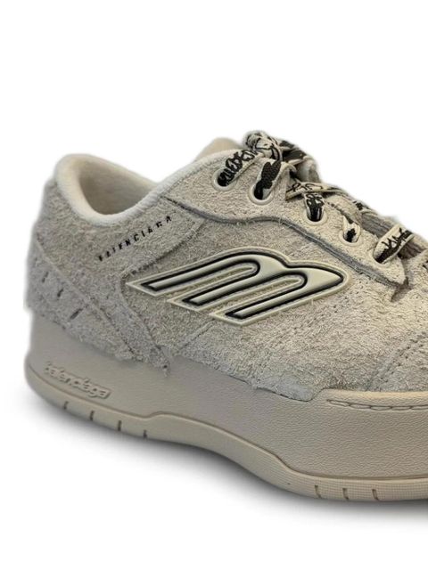 Balenciaga Ela's Hamptons logo platform sneakers - Neutrals - zdjęcie produktu nr 2