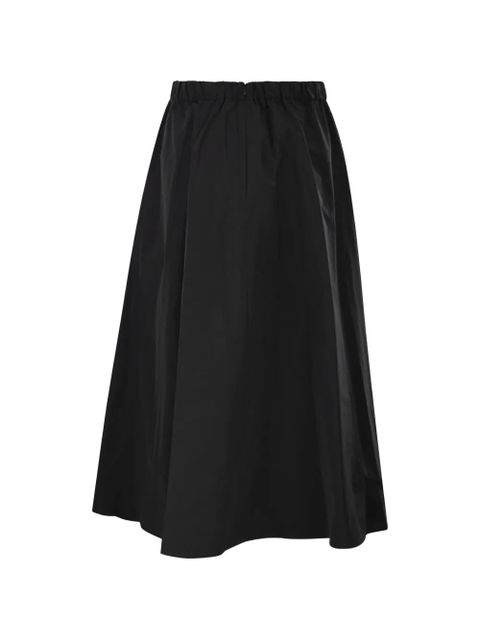 Weekend Max Mara A-line pleated midi skirt - Black - zdjęcie produktu nr 2