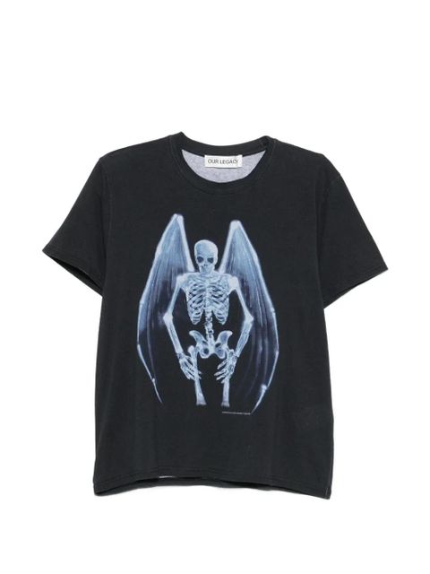 OUR LEGACY graphic-print T-shirt - Black - zdjęcie produktu nr 1