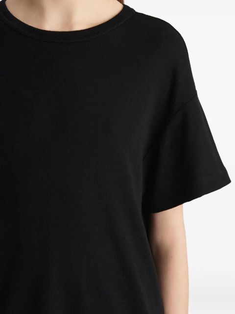 KHAITE cashmere T-shirt - Black