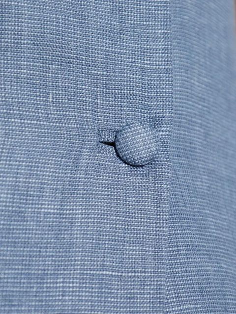 Posse double-breasted sleeveless waistcoat - Blue