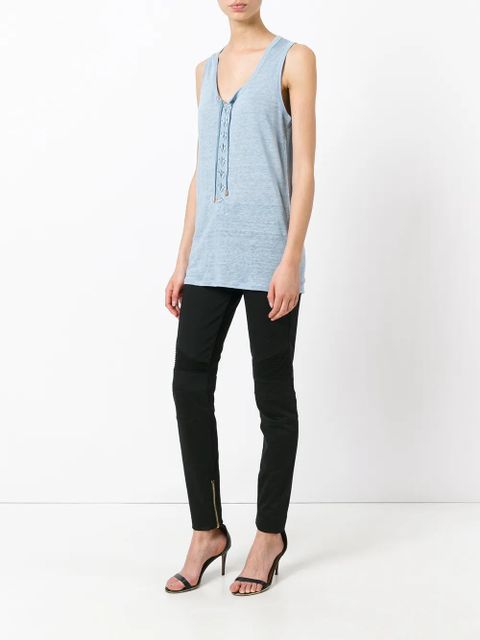 Balmain skinny biker trousers - Black - zdjęcie produktu nr 2