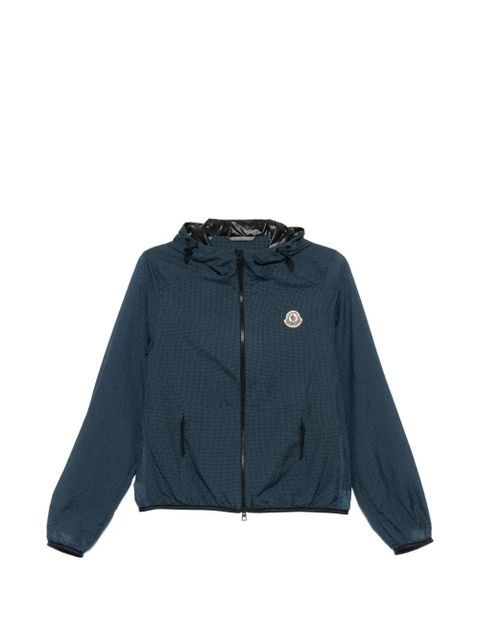 Moncler hooded zip-fastening jacket - Blue - zdjęcie produktu nr 1