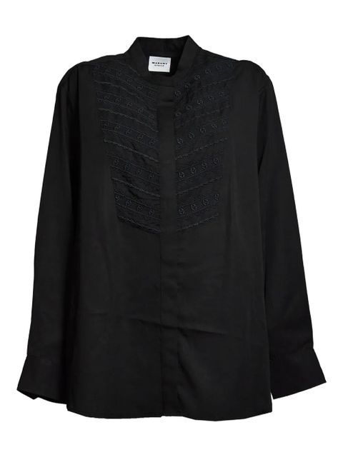 MARANT ÉTOILE Britten shirt - Black - zdjęcie produktu nr 1
