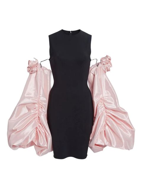 Coperni taffeta sleeved dress - Black - zdjęcie produktu nr 1