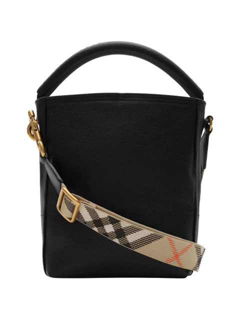 Burberry mini B Clip bucket bag​ - Black - zdjęcie produktu nr 2