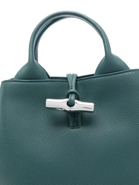Longchamp small Le Roseau tote bag - Blue