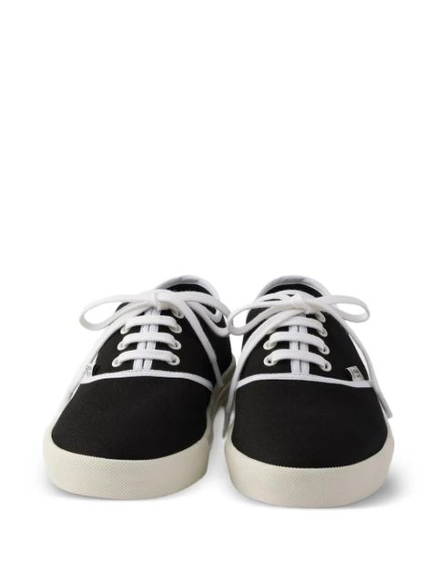 Prada lace-up round-toe sneakers - Black - zdjęcie produktu nr 2