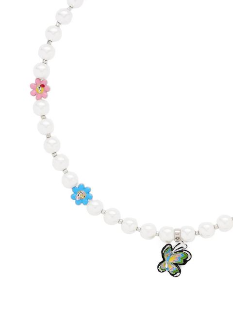 Marc Jacobs x Hattie Stewart The Garden Pearl Station necklace - Silver - zdjęcie produktu nr 2
