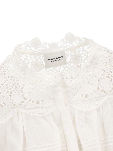ISABEL MARANT ruffled shirt - White