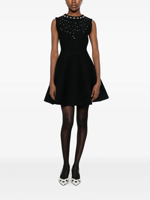 Maje embellished sleeveless dress - Black
