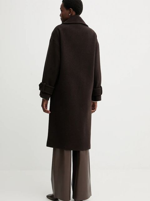 Sessun płaszcz z dodatkiem wełny