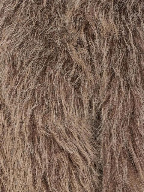 Eleh faux-fur jacket - Brown