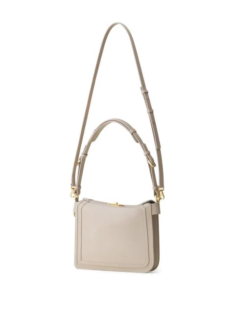 Lanvin geometric lock shoulder bag - Neutrals - zdjęcie produktu nr 2