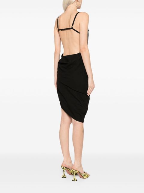 Jacquemus La Robe Saudade Mini Dress - Black