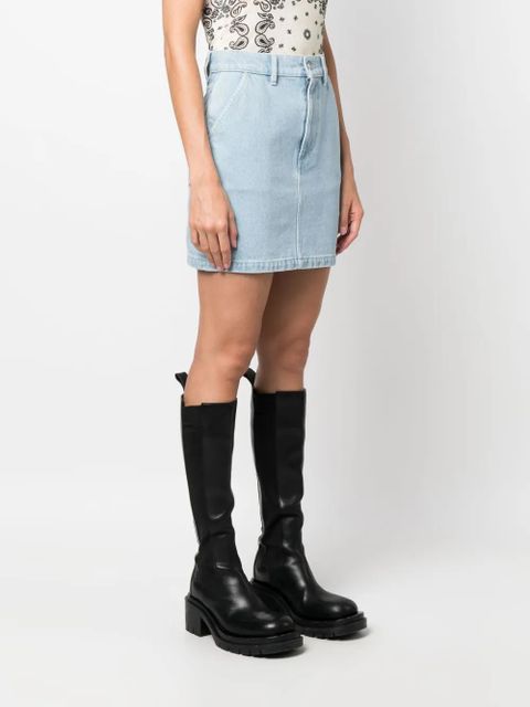 Nanushka denim mini skirt - Blue