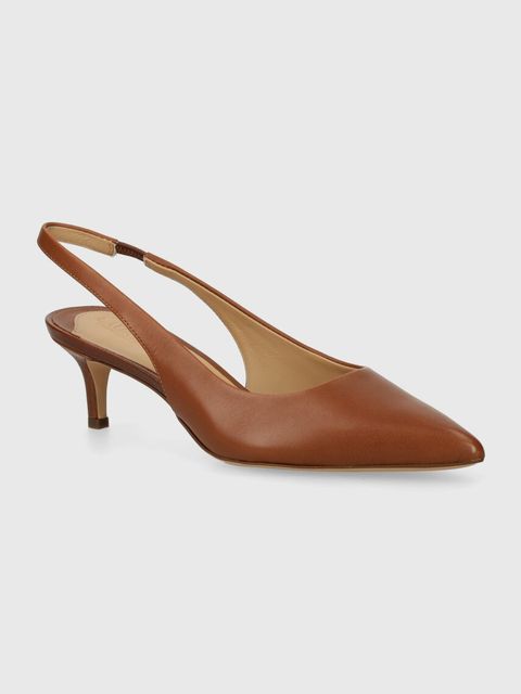 Lauren Ralph Lauren szpilki skórzane Lolah - zdjęcie produktu nr 1