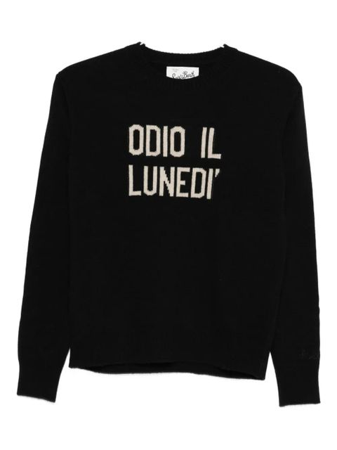 MC2 Saint Barth round-neck sweater - Black