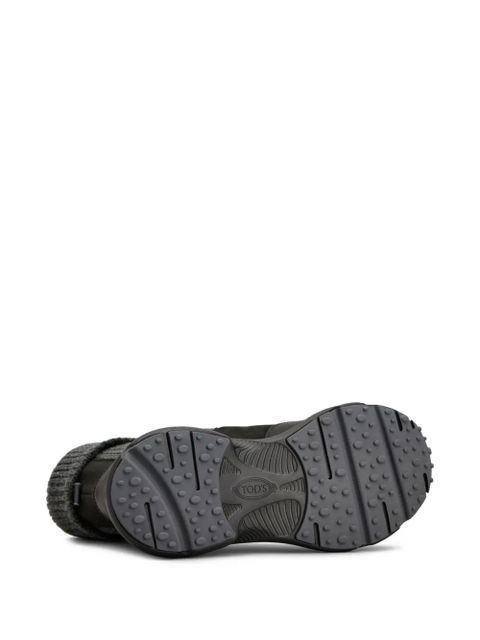 Tod's panelled sneakers - Black