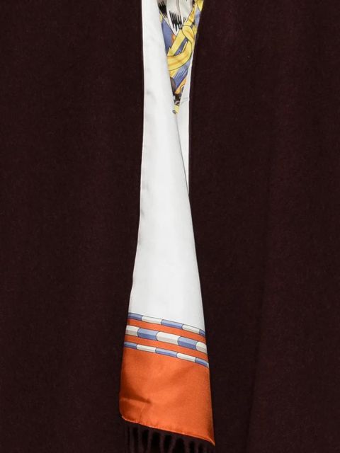 Ferragamo fringed shawl - Brown - zdjęcie produktu nr 2