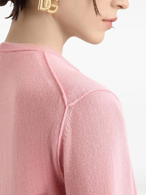 Dolce & Gabbana DNA button-down cardigan - Pink