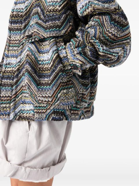 Missoni zigzag-pattern jacket - Black