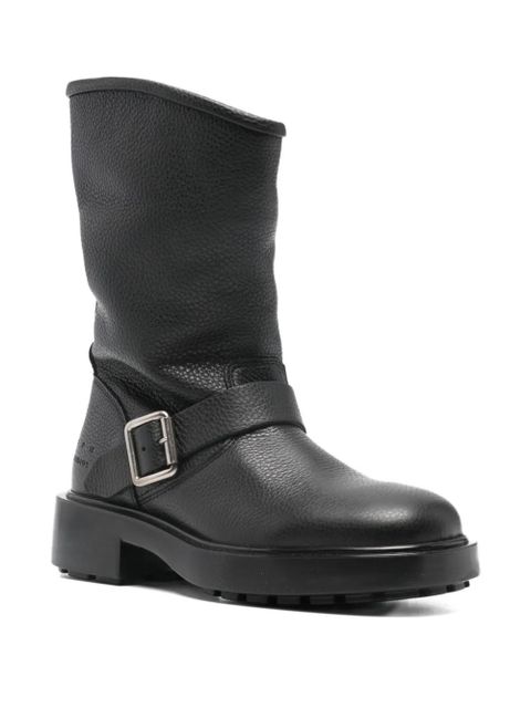 Copenhagen buckle-embellishment leather boots - Black - zdjęcie produktu nr 2