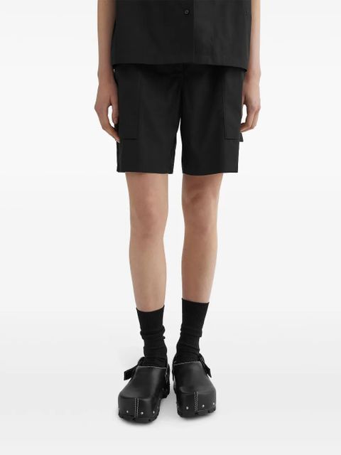 Jil Sander cotton shorts - Black - zdjęcie produktu nr 2