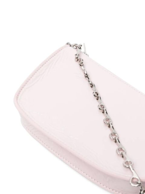 Burberry asymmetric leather crossbody bag - Pink