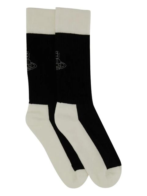 Vivienne Westwood Sporty Orb detail socks - Black - zdjęcie produktu nr 1