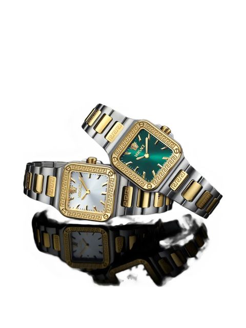 Versace Greca Edge 30mm watch - Silver