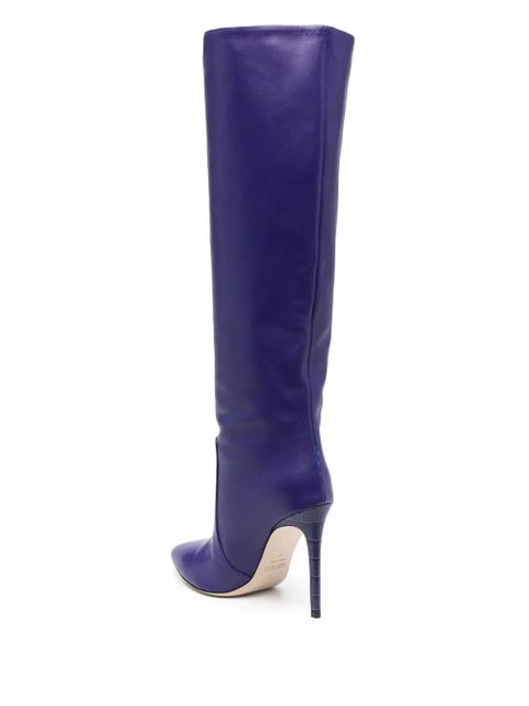 Paris Texas knee-high 100mm boots - Purple - zdjęcie produktu nr 2