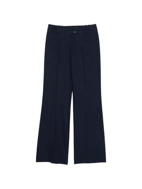 3.1 Phillip Lim pinstripe-pattern trousers - Blue - zdjęcie produktu nr 1