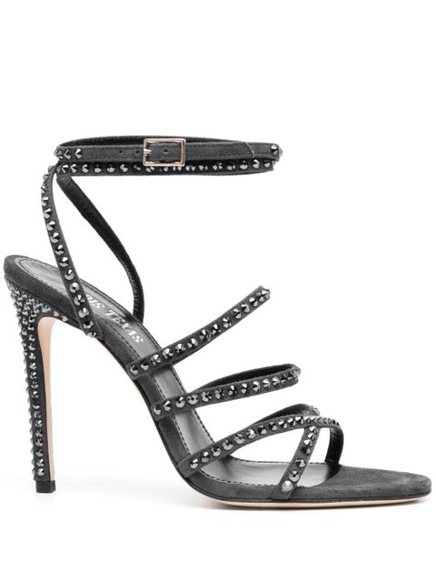 Paris Texas Holly Maeva 115mm sandals - Grey - zdjęcie produktu nr 1
