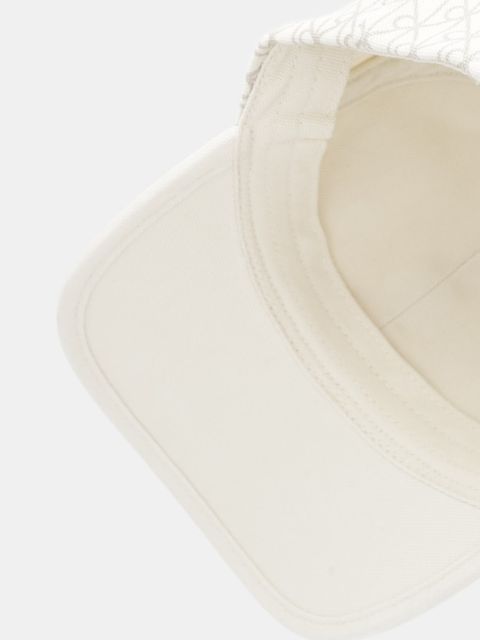 Calvin Klein czapka z daszkiem bawełniana kolor beżowy LV04F5036G