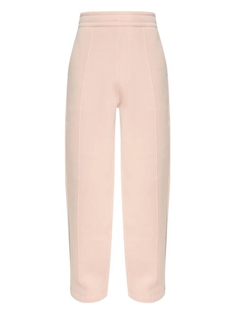 AMI Paris heart-embroidered side-seam sweatpants - Pink - zdjęcie produktu nr 1