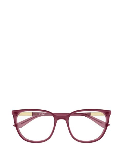 Chloé Eyewear cat-eye glasses - Purple - zdjęcie produktu nr 1