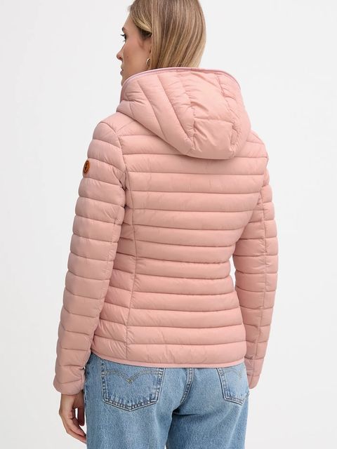 Save The Duck kurtka DAISY kolor różowy przejściowa D33620W.GIGA21