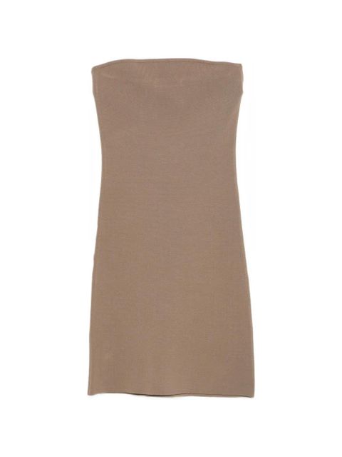 ENTIRE STUDIOS bandeau mini dress - Brown - zdjęcie produktu nr 1