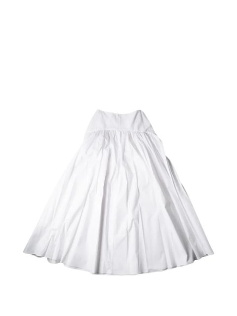STAUD Procida ruffled midi skirt - White - zdjęcie produktu nr 2