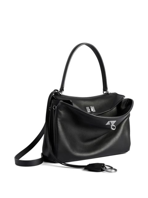 Balenciaga Rodeo leather shoulder bag - Black