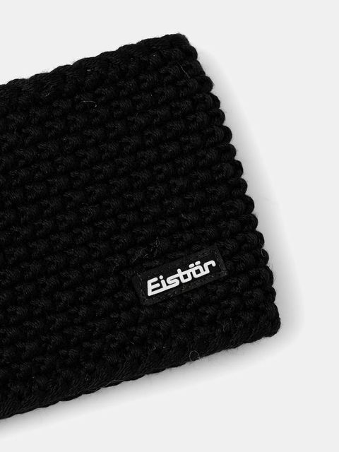 Eisbar opaska z dodatkiem wełny Jamies STB kolor czarny E408511 - zdjęcie produktu nr 2