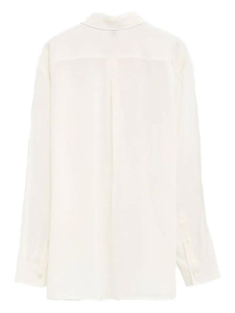 TOTEME classic collar shirt - White