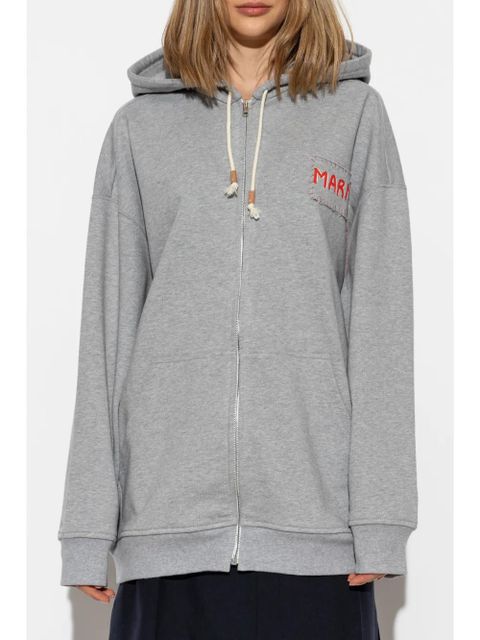 Marni Loopback hoodie - Grey