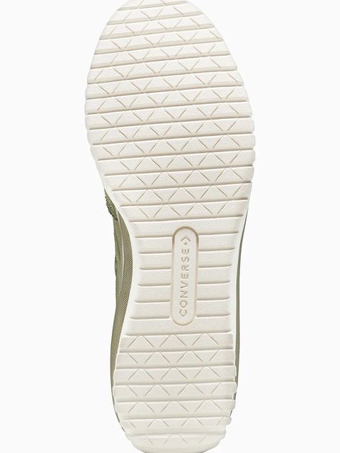 Converse sneakersy zamszowe Run Star Trainer kolor zielony A13057C