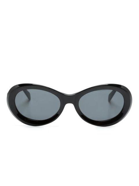 TOTEME oval-frame sunglasses - Black - zdjęcie produktu nr 1
