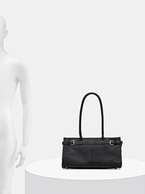 Answear.LAB torebka skórzana kolor czarny