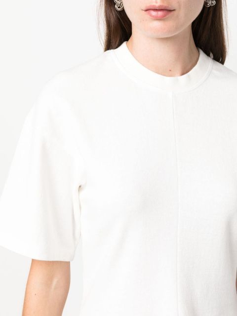 Proenza Schouler cotton waisted T-shirt - White - zdjęcie produktu nr 2